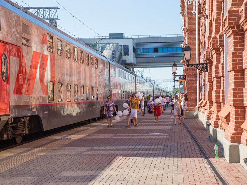 Двухэтажный поезд москва казань фото