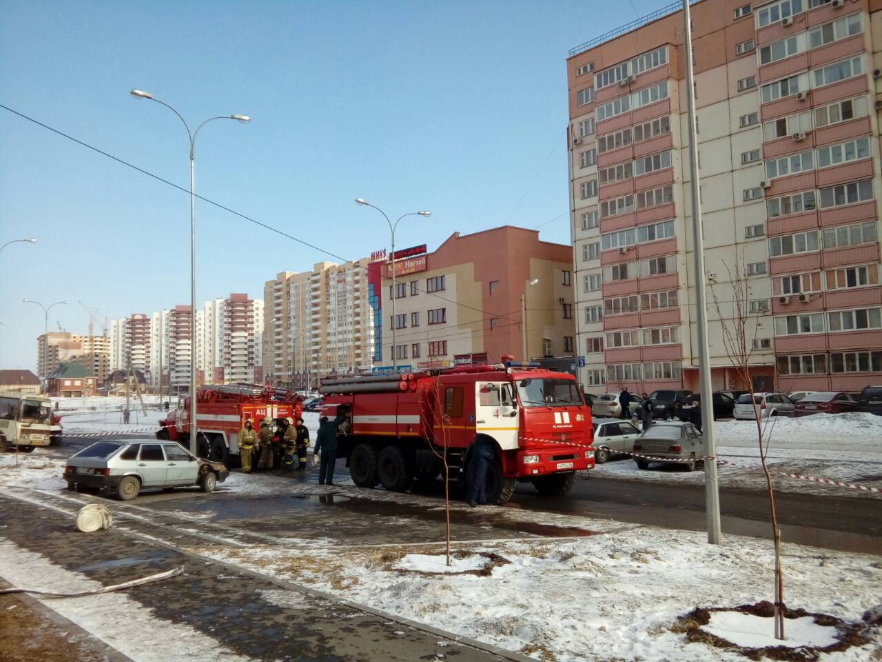 Пожар на Салмышской, есть погибшие