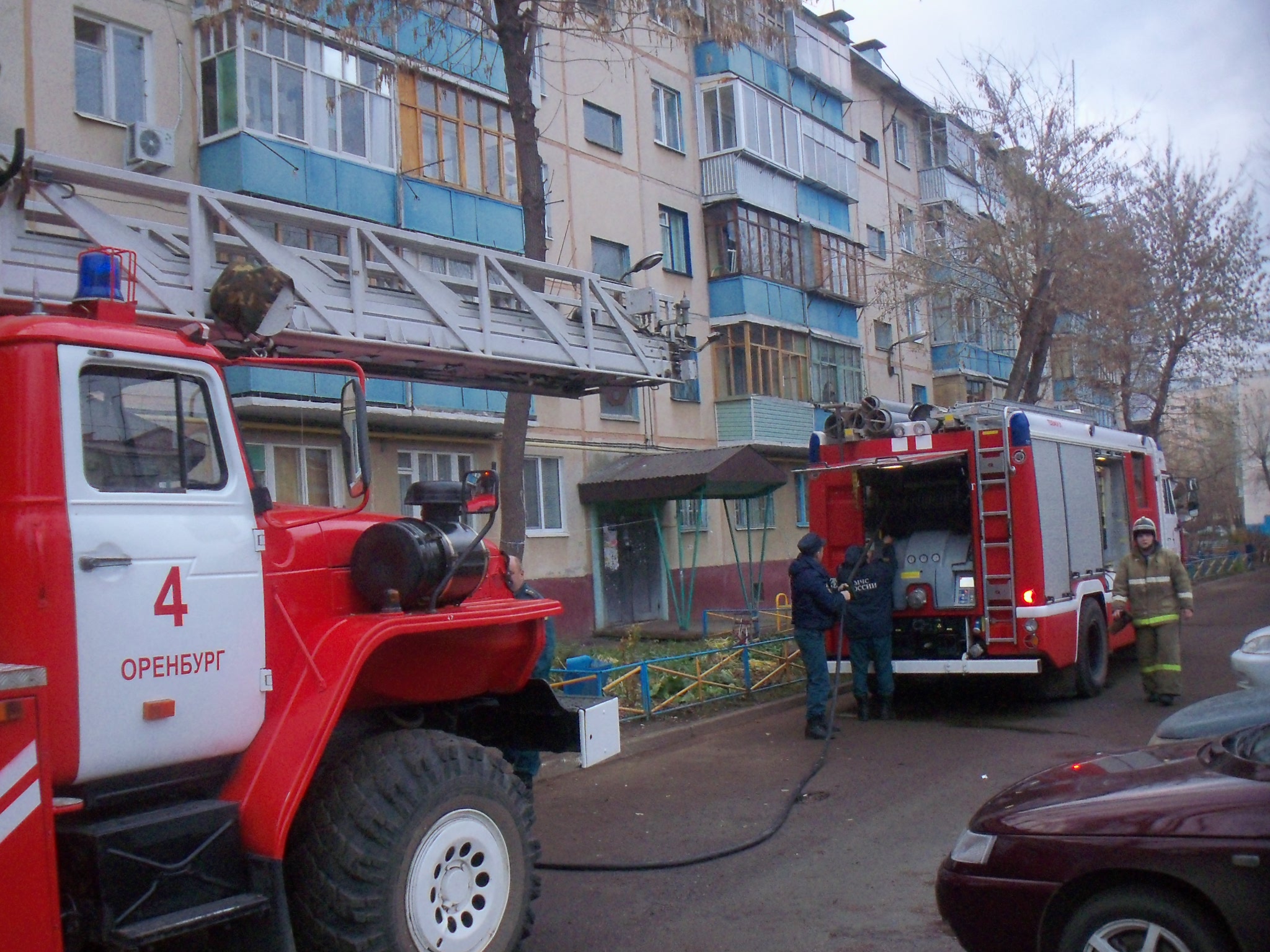 Пожар на Волгоградской