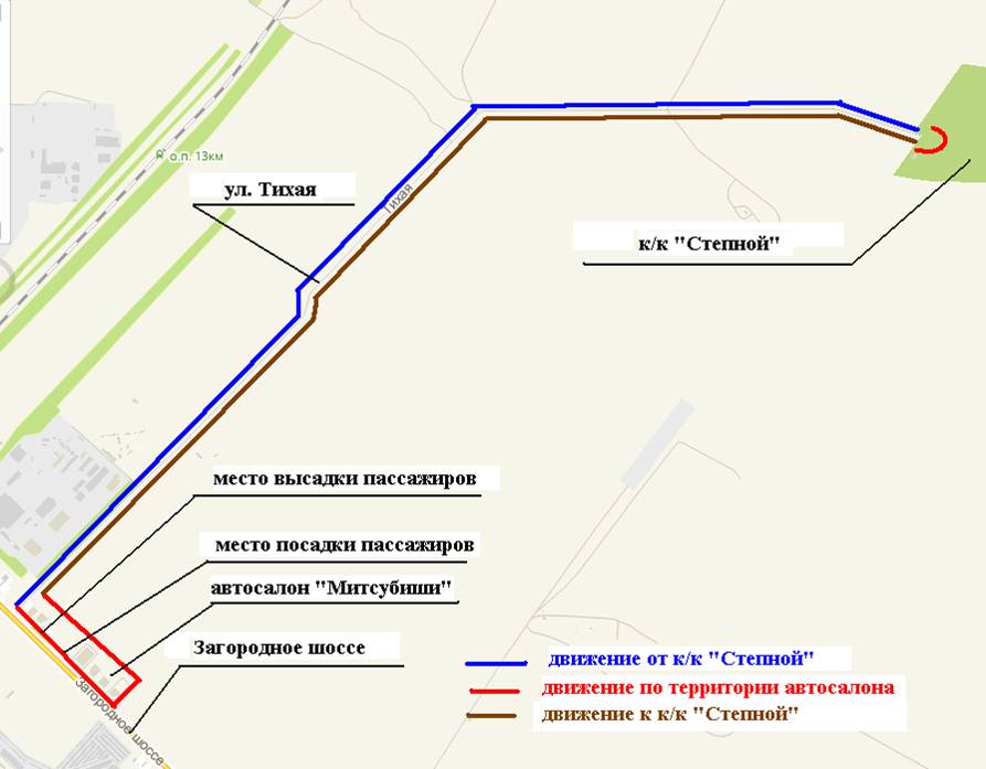 План кладбищенского комплекса степной оренбург