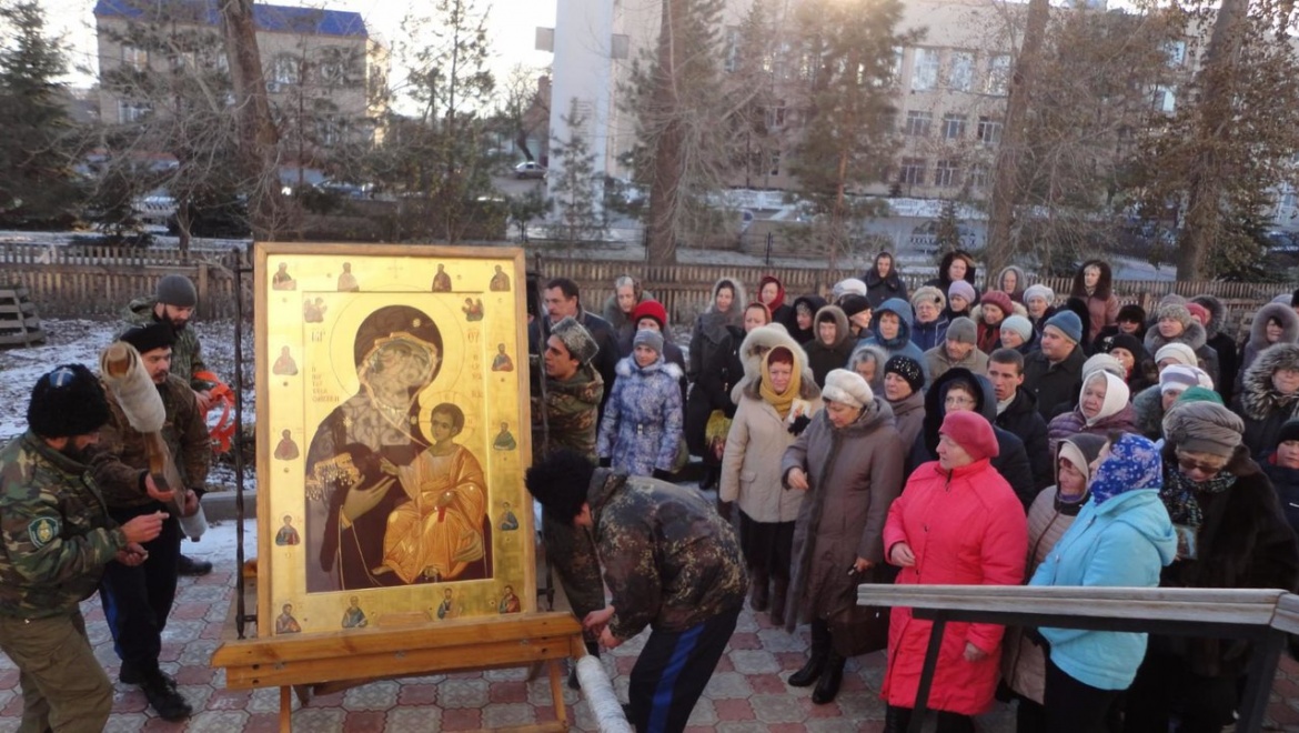 Иверская икона Богородицы прибыла в Сакмару