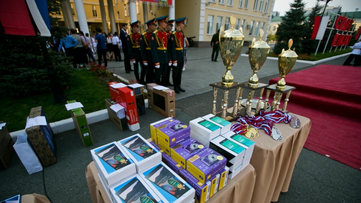 В Оренбурге вручены награды победителям «Зарницы Поволжья-2017»