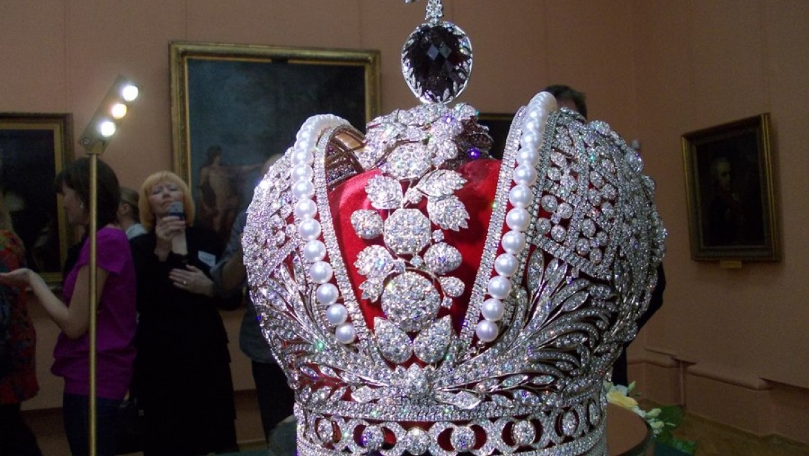 Большая императорская корона российской империи оригинал фото